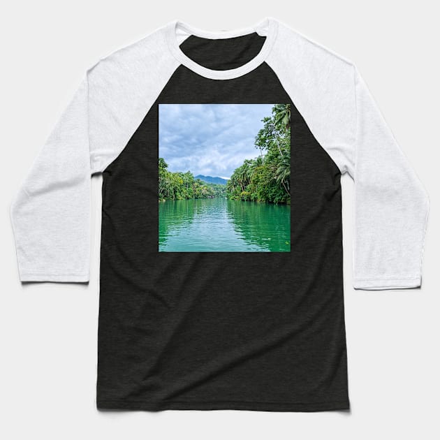 Loboc River, Bohol, Philippines Baseball T-Shirt by Upbeat Traveler